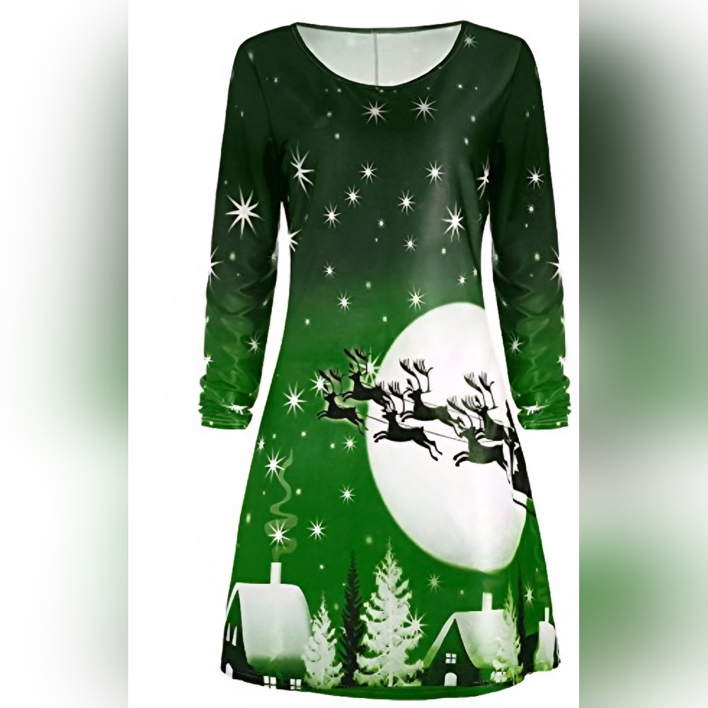 🎄5/$30🎄Christmas Swing Dress